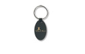 Black Oval Keytag